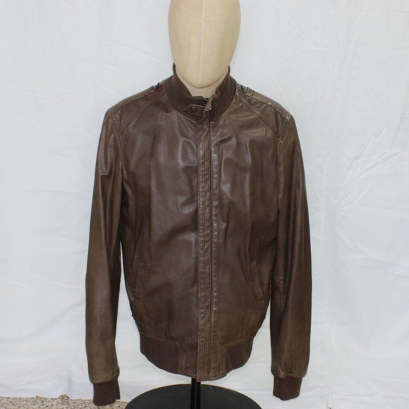 Ted Baker Leather Jacket - Picture 1 of 13